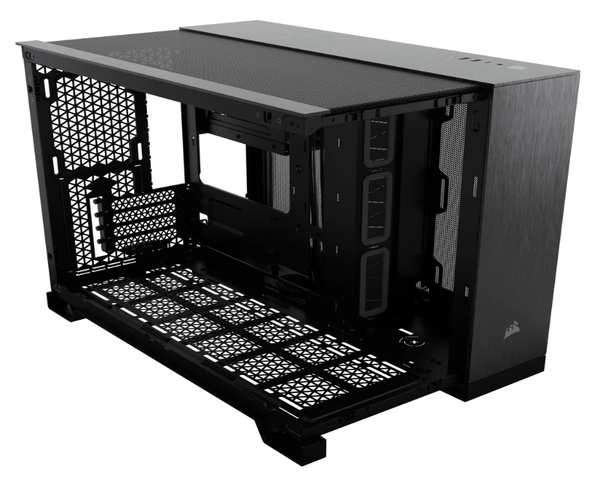 Corsair 2500X Caja MicroATX Dual Negro y Aluminio