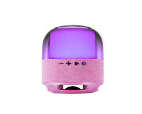 Mars Gaming MS-FLOW Altavoz Portátil Bluetooth 5.3 RGB 360º 15W Rosa