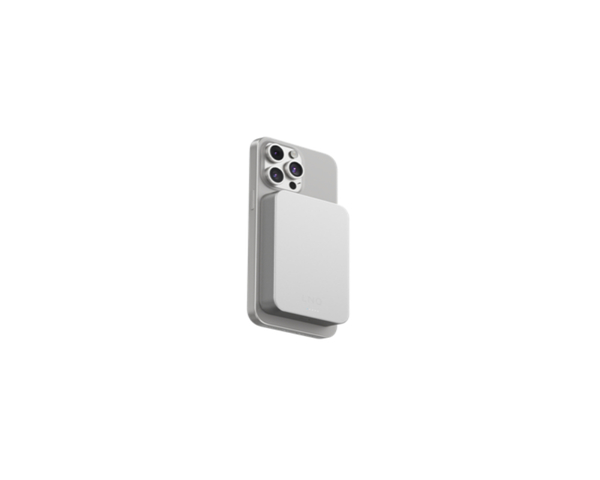 Linq Power Bank Magnética Wireless 1000mAh Plata