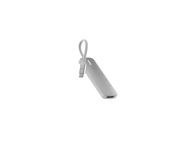 Linq Hub 5 Puertos Pro USB-C 140W Gris