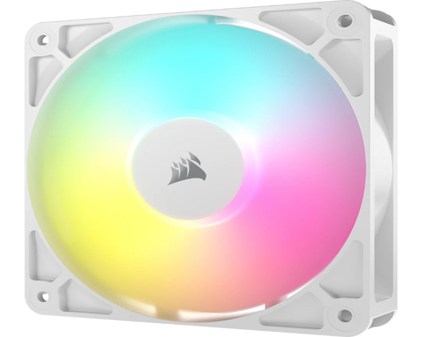 Corsair RS120 Triple Pack Ventilador Auxiliar ARGB 120mm Blanco