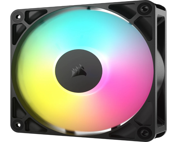 Corsair RS120 Triple Pack Ventilador Auxiliar ARGB 120mm Negro