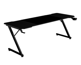 Mars Gaming MGD-X160 Mesa Ergonómica Alfombrilla XXL Soporte Auriculares y Bebida 160x60cm Negro