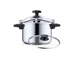Haeger Olla Express  Inox Plus + Válvula Rotativa 10L