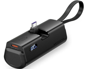 Vention Powerbank 4.800mAh 22.5W Wireless Negro
