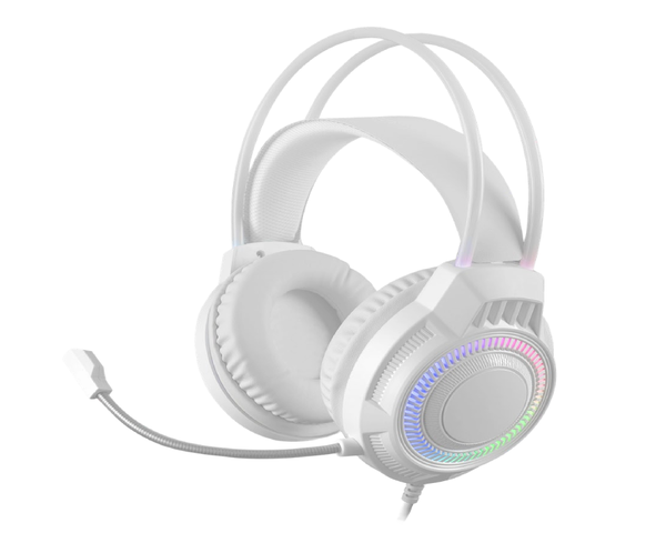 Mars Gaming Auriculares MH124 con Micrófono Blanco
