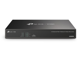 TP-Link Videograbador NVR VIGI PoE+ 4 Canales + HDD 2TB