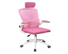 Mars Gaming MGC-ERGO Plus Silla Ergonómica Soporte Lumbar Malla Transpirable Altura 115-125cm Rosa