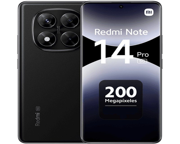 Xiaomi Redmi Note 14 Pro 5G 8/256GB Negro Libre