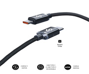 Subblim Cable Optimus 60W CC 2M Negro