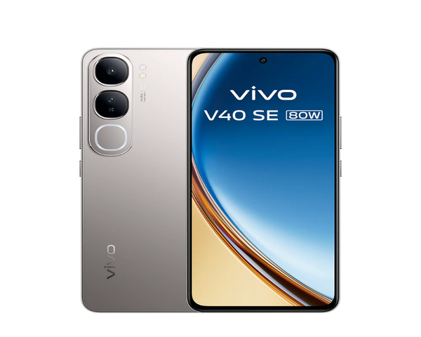 Vivo V40 SE 5G 6,67'' 256GB Plata + Auriculares Noise Cancelling Vivo TWS 3e con estuche de carga + Cargador Vivo 80W FlashCharge