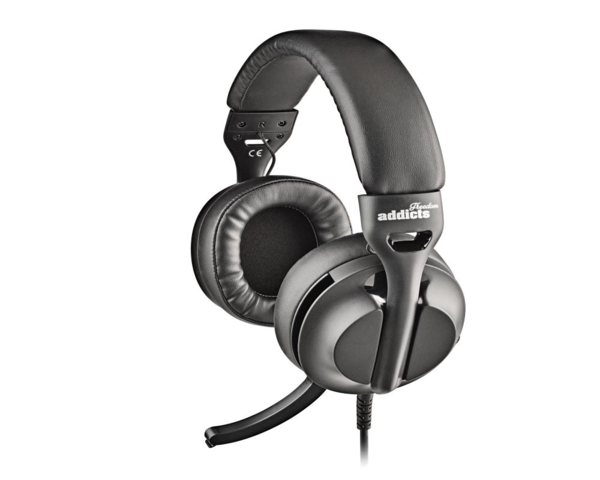Auriculares NGS con cable USB-C + USB-A, micrófono regulable, filtrado de ruido