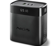 NGS TWIX 30 Batería portátil 30000mAh 140W PD 3.1 PPS QC 3.0 LED Negra